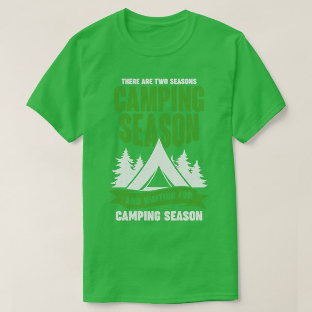 Camiseta Engraçado Camping Season Scout Camper Gift (Frente do Design)