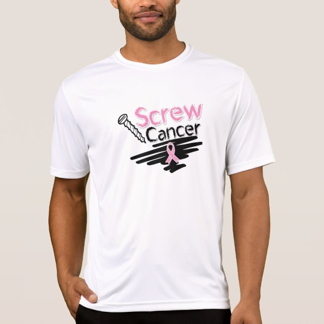 Camiseta Engraçado, Cancer De Mama (Frente)