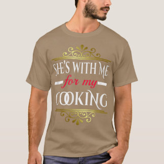 Camiseta Engraçado Canta Comigo Pela Minha CozinhaComida De