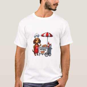 Camiseta Engraçado Cão-De-Ferro-Vinho Enchido Sanduíche-De-
