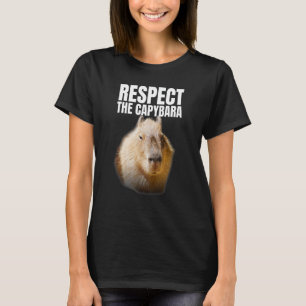 Camiseta Engraçado Capybara por Homens Mulheres Crianças Ca
