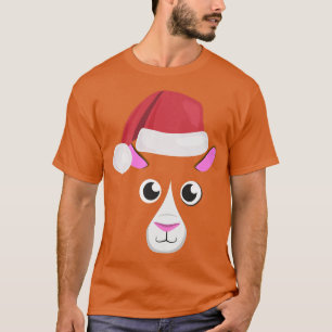 Camiseta Engraçado, cara de porco com animal, traje de rost