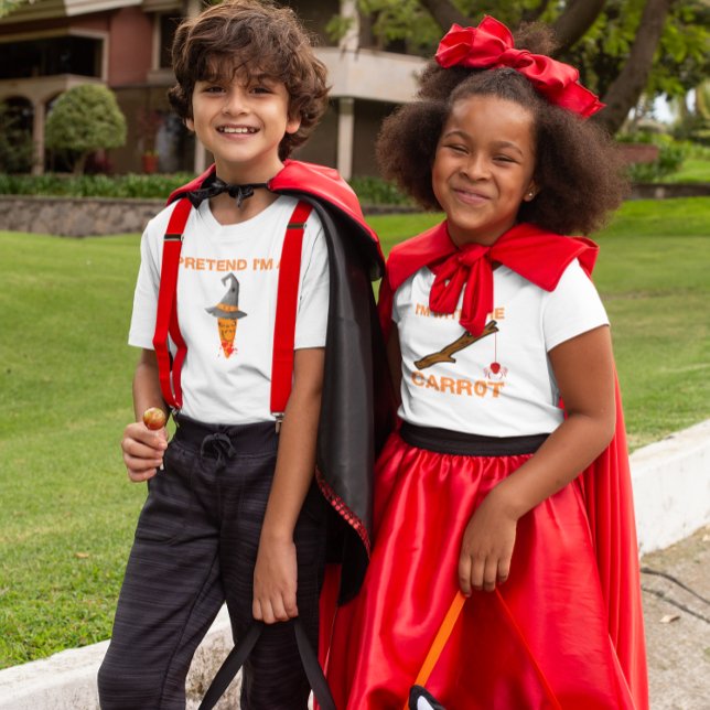 Camiseta Engraçado Casal Assustador Figurino de Halloween (Trick or Treat with friends!)