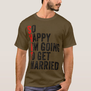Camiseta Engraçado Casamento Sarcástico Noite Noivado Mar