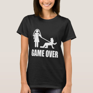 Camiseta Engraçado Casar O Jogo Sobre A Equipe G De Gag De 