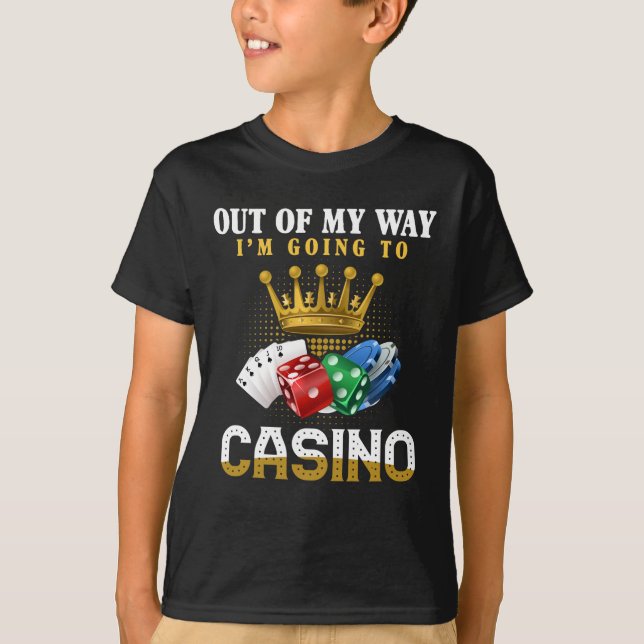 Camiseta Engraçado Casino Jogo Poker Jackpot Lover (Frente)