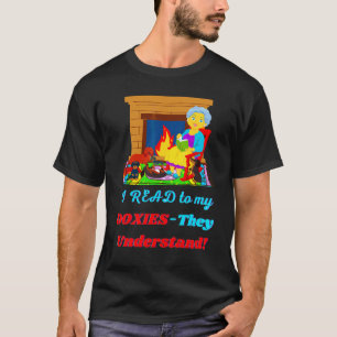 Camiseta Engraçado Casual Engraçado Dachshund Eu Li Para Me