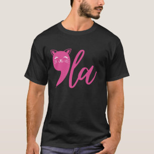 Camiseta Engraçado Cat Comma La Kamala Harris Para O Presid