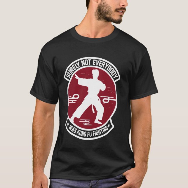 Camiseta Engraçado Certamente Nem Todos Eram Kung Fu Lutand (Frente)