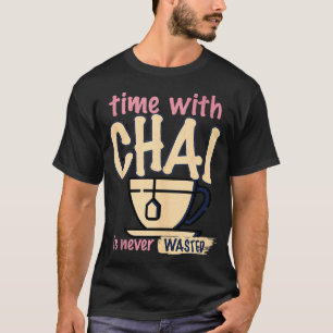 Camiseta Engraçado Chai Spice Tea Lover Indian Desi Chai