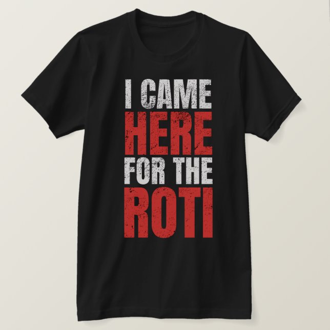 Camiseta Engraçado Chapati (Frente do Design)