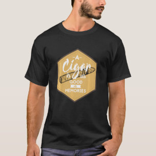 Camiseta Engraçado Charuto e fumante de charuto