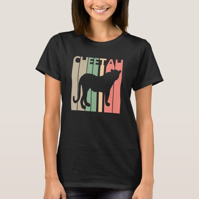 Camiseta Engraçado Cheetah (Frente)