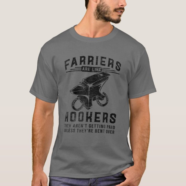 Camiseta Engraçado Cheiro Engraçado Trimando Cavalo Equino  (Frente)