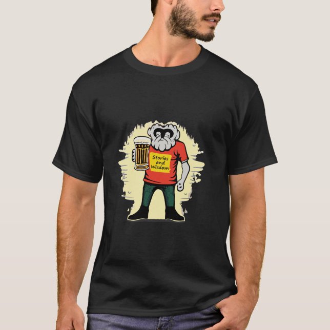 Camiseta Engraçado Chillin Com As Minhas Histórias De Estil (Frente)