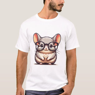 Camiseta Engraçado Chinchilla