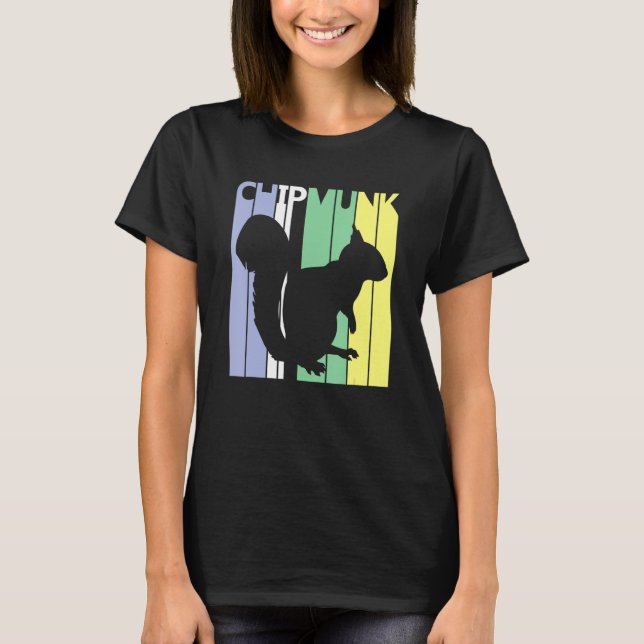 Camiseta Engraçado Chipmunk Costume 1 (Frente)