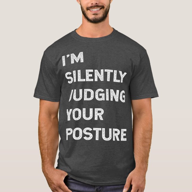 Camiseta Engraçado Chiropractor Cita Frase Chiroprática (Frente)