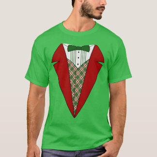Camiseta Engraçado Christmasuedo Red e amigos Greenu