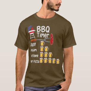 Camiseta Engraçado CHURRASCO de arte Engraçado