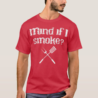 Camiseta Engraçado CHURRASCO fumante Acessório Pitmaster Gr