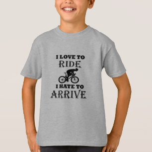 Camiseta Engraçado ciclismo dizendo