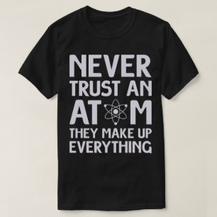Camiseta Engraçado Ciência Atom