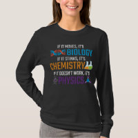 Engraçado Ciência Biologia Química Professor de Fí