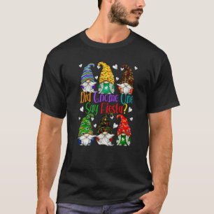Camiseta Engraçado Cinco De Mayo Gnomo Pun Para Mulheres E