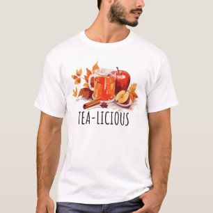 Camiseta Engraçado Cinza Tea-Licious do Earl