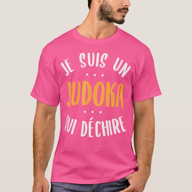 Camiseta Engraçado Citação De Artes Marciais Para Judo Athl (Frente)