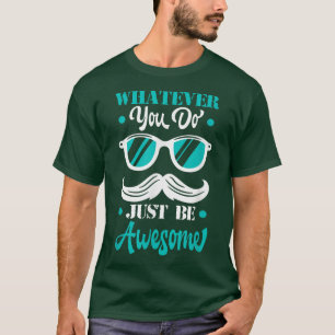 Camiseta Engraçado Citação de bigode Mulheres