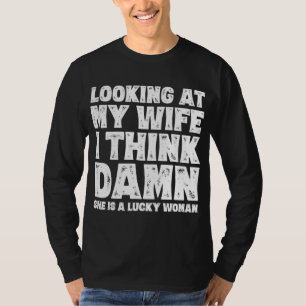 Camiseta Engraçado citação de Piada Pai para marido padre d