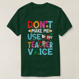 Camiseta Engraçado Citação de Professores