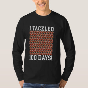 Camiseta Engraçado Citação do 100º Dia de Futebol, Eu Resol