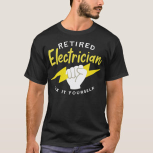 Camiseta Engraçado Citação Eletrônica De Um Elétrico Aposen