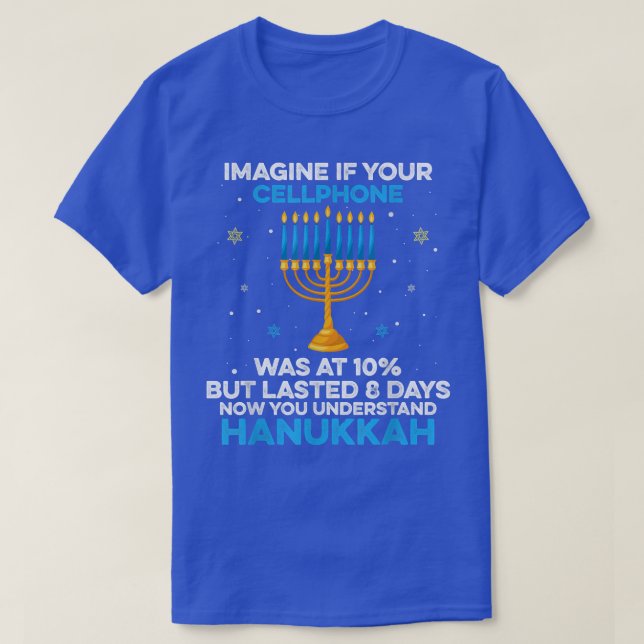 Camiseta Engraçado citação Sarcástica de Hanukkah Chanukah (Frente do Design)