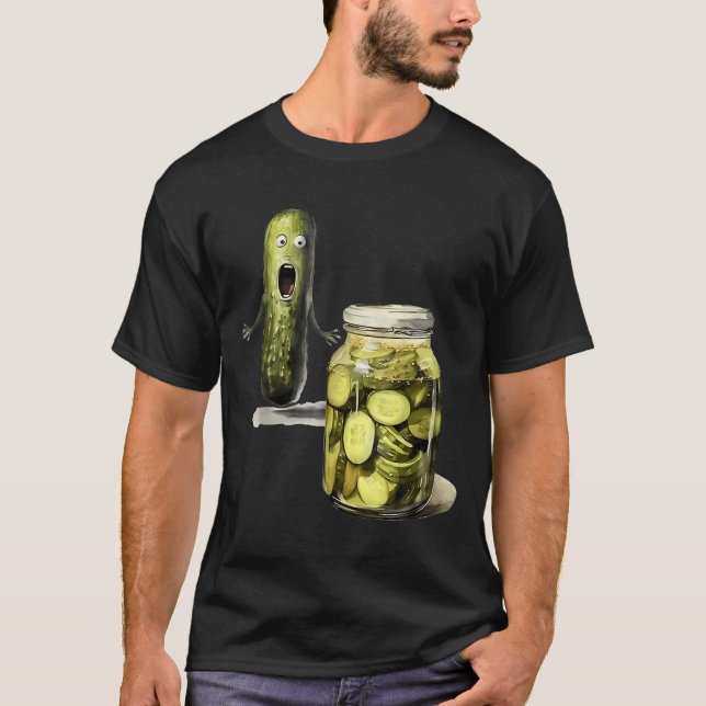 Camiseta Engraçado Ckle Surpreende Um Cuber E Um Jar De Ck  (Frente)