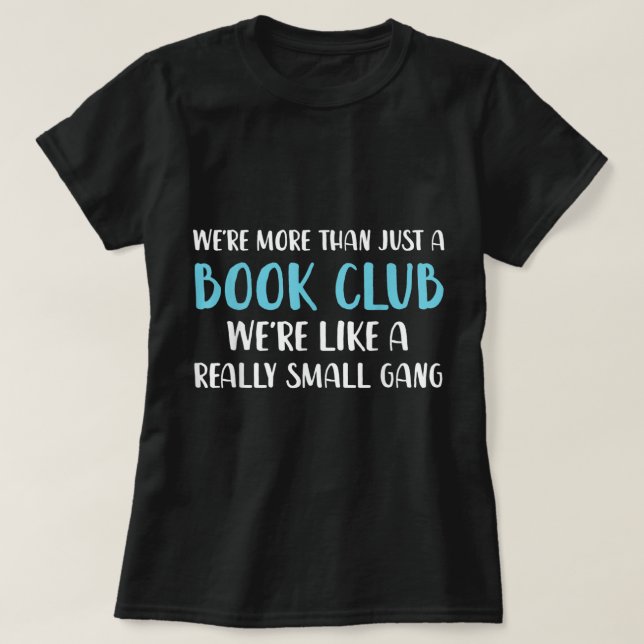 Camiseta Engraçado Clube do Livro Somos Mais do que Engraça (Frente do Design)