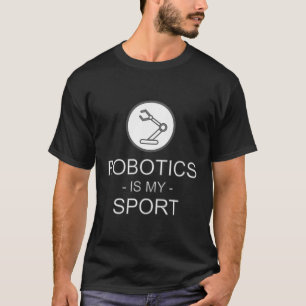 Camiseta Engraçado Codificação Científica Robótica É Meu Es