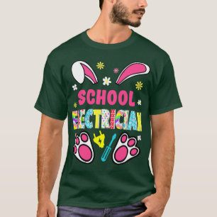 Camiseta Engraçado Coelho da Faculdade de Eletricidade Pásc