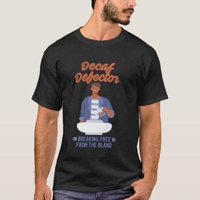 Camiseta Engraçado Coffee Meme cita Espresso Café Amantes D (Frente)