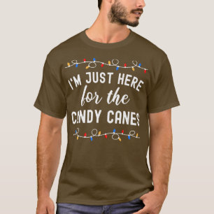Camiseta Engraçado Coincidência De Natal Estou Aqui Para A