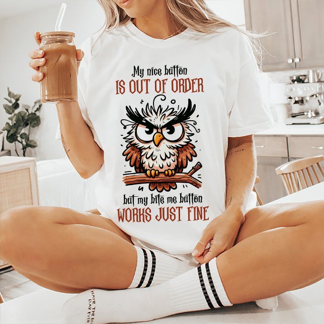 Camiseta Engraçado Coisa T-Shirt (Funny Quote Tee)