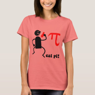 Camiseta Engraçado coma o pi