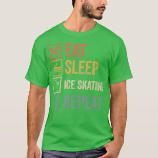 Camiseta Engraçado come sono patinagem repetida retrô vinta