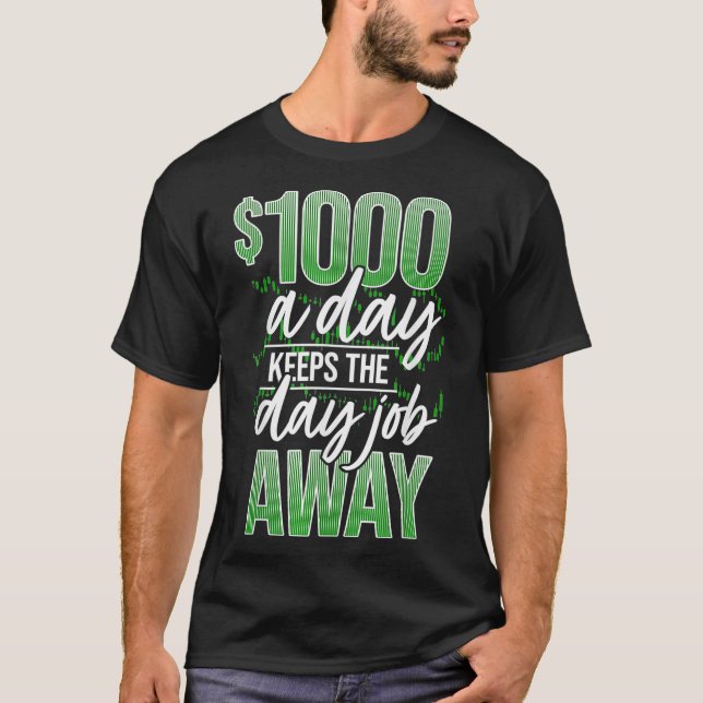 Camiseta Engraçado Comercialização De Bolsas De Valores, Di (Frente)