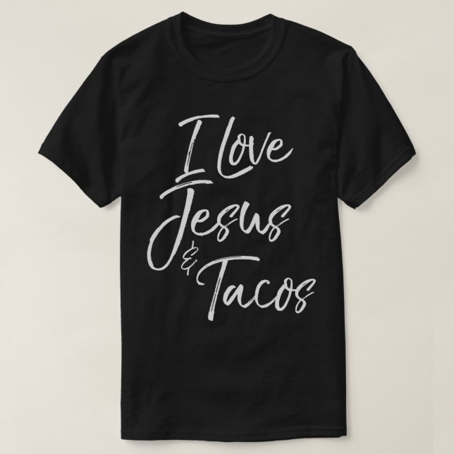 Camiseta Engraçado Comida Cristã Citação de presente Bonito (Frente do Design)