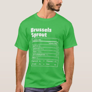 Camiseta Engraçado Comida de Ação de Graças Bruxelas Sp