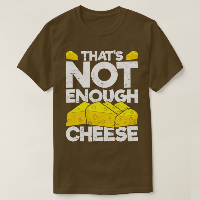 Camiseta Engraçado Comida Gouda Cheese (Frente do Design)